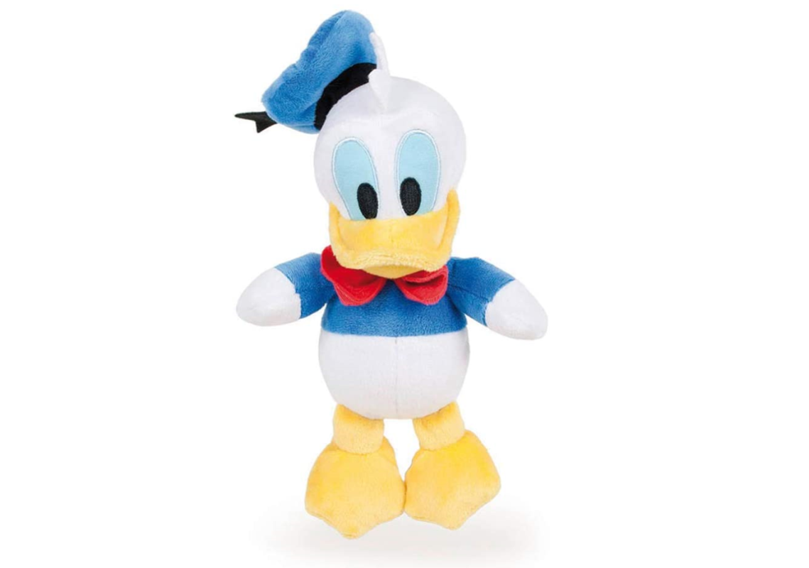  donald duck plush white blue 15 cm 